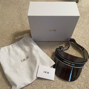 DIORCLUB V1U Blue Dior Oblique Visor